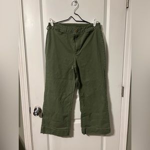 Green old navy wide leg pants